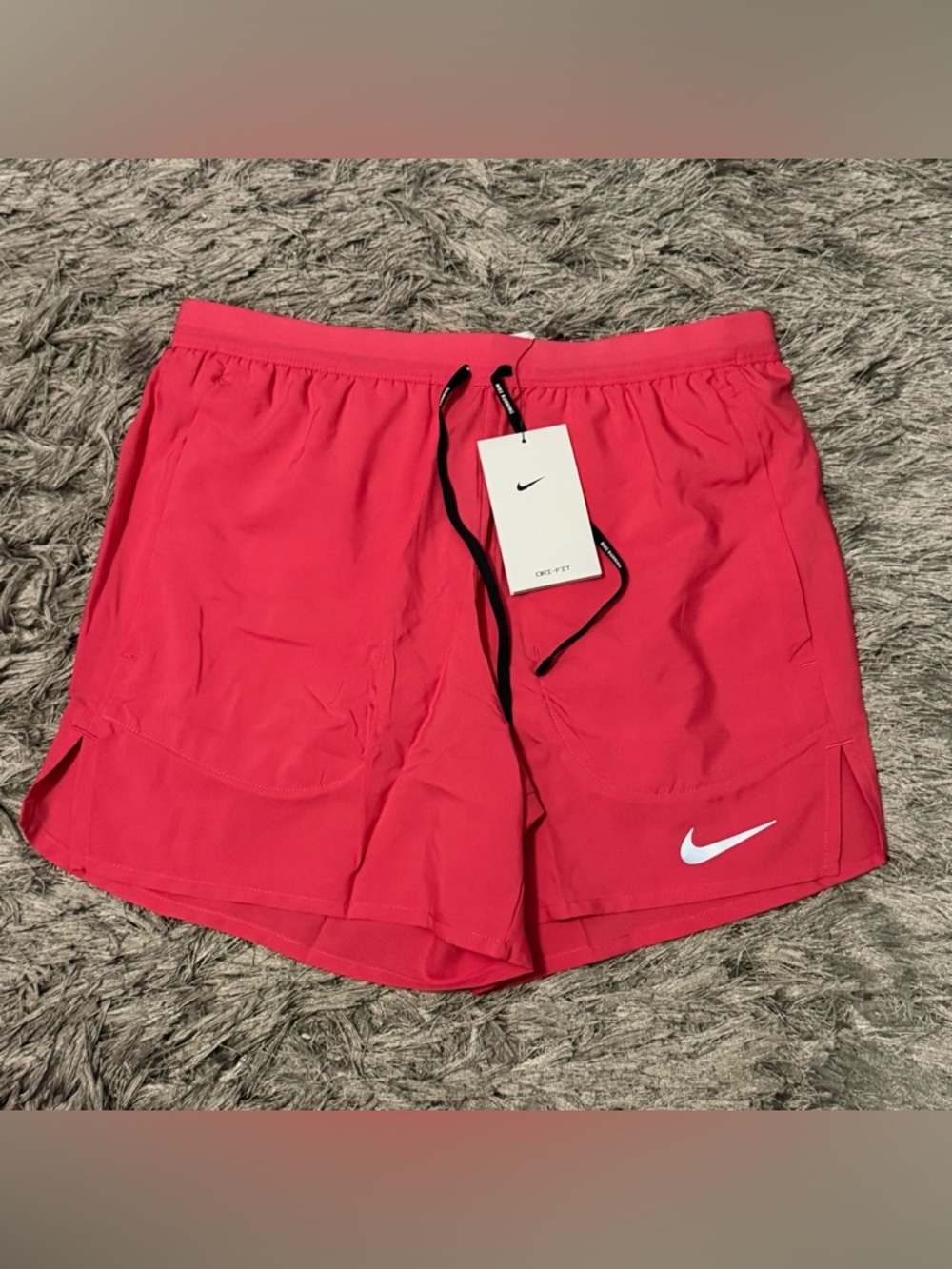 Nike Men Flex Stride 5" Brief-Lined Running Shorts CJ5453-629 Aster Pink Men’s